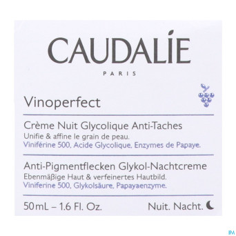 Caudalie vinoperfect creme nuit glycolique    50ml