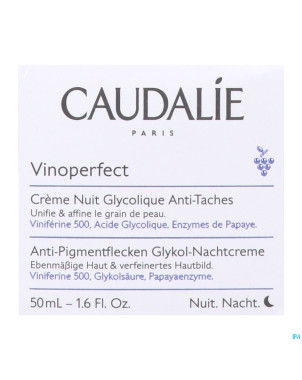 Caudalie vinoperfect creme nuit glycolique    50ml