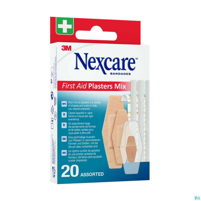 Nexcare first aid plasters mix   20