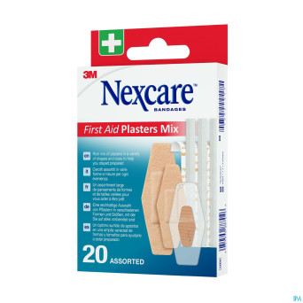 Nexcare first aid plasters mix   20