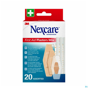 Nexcare first aid plasters mix   20