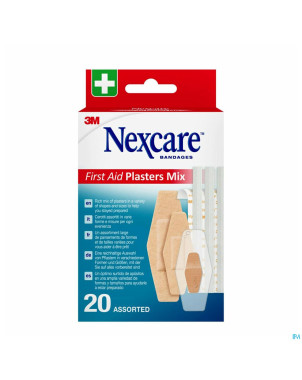 Nexcare first aid plasters mix   20
