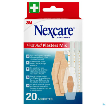 Nexcare first aid plasters mix   20