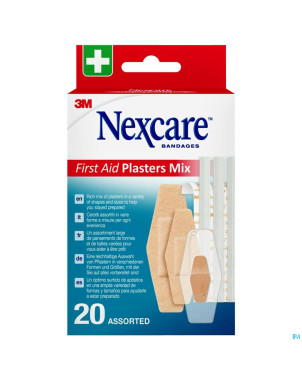 Nexcare first aid plasters mix   20