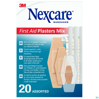 Nexcare first aid plasters mix   20