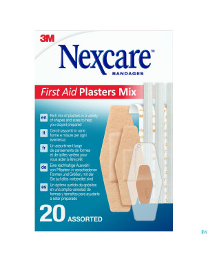 Nexcare first aid plasters mix   20