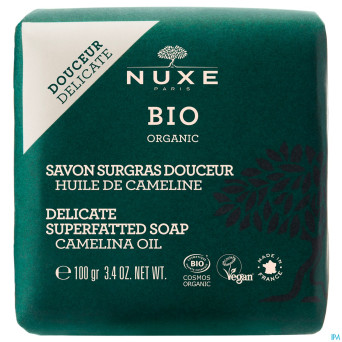 Nuxe bio savon surgras douceur huile cameline 100g