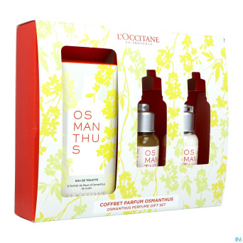 L'occitane coffret parfum osmanthus