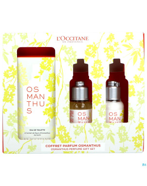 L'occitane coffret parfum osmanthus