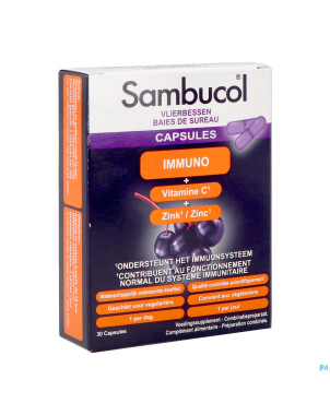 Sambucol immuno    caps 30