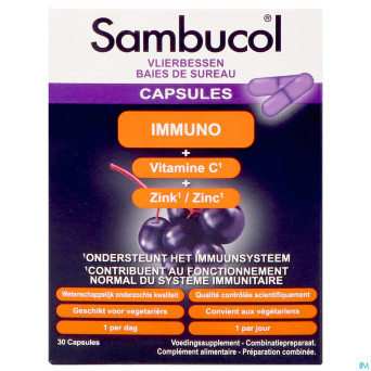 Sambucol immuno    caps 30