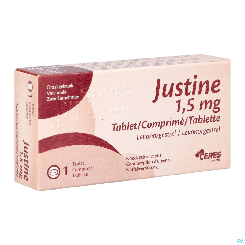 Justine 1,5mg comp  1
