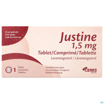 Justine 1,5mg comp  1