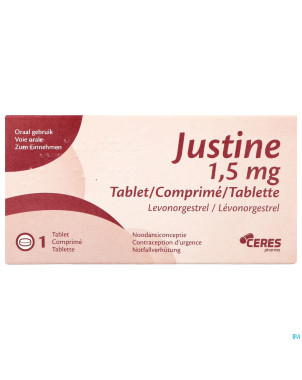 Justine 1,5mg comp  1