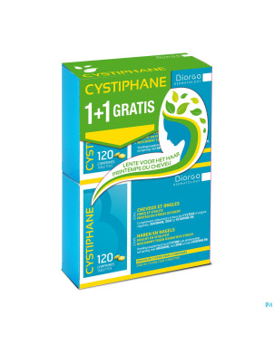Cystiphane printemps lente    duopack 1+1 gratis
