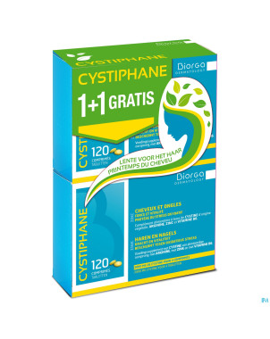 Cystiphane printemps lente    duopack 1+1 gratis