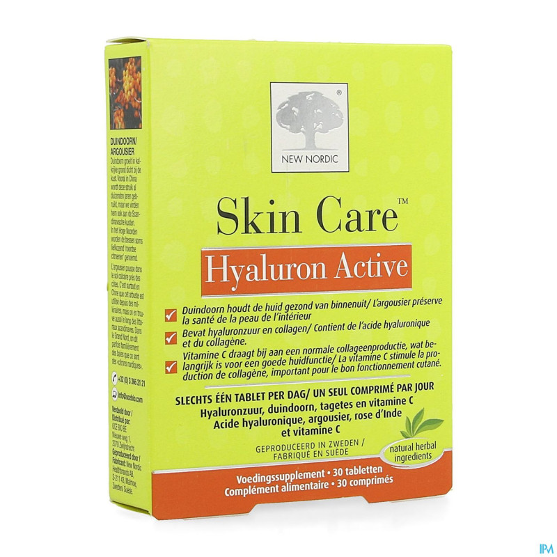 New nordic hyaluron active  comp 30