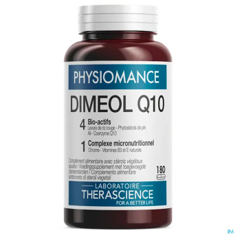 Dimeol q10    caps 180 physiomance phy416