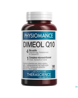 Dimeol q10    caps 180 physiomance phy416