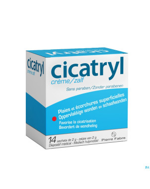 Cicatryl creme    sach 14x2g