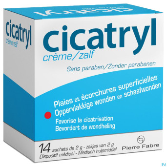 Cicatryl creme    sach 14x2g
