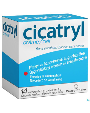Cicatryl creme    sach 14x2g