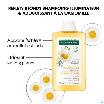 Klorane capil. sh camomille   400ml
