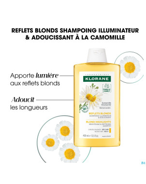 Klorane capil. sh camomille   400ml