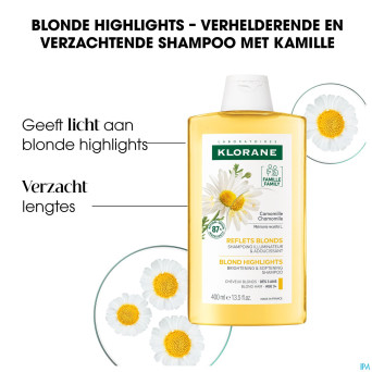 Klorane capil. sh camomille   400ml