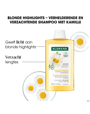 Klorane capil. sh camomille   400ml