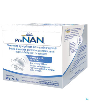 Prenan human milk fortifier    sach 72x1g