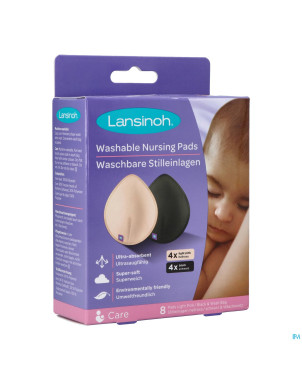 Lansinoh coussinets allaitement lavables  color  8