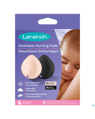 Lansinoh coussinets allaitement lavables  color  8