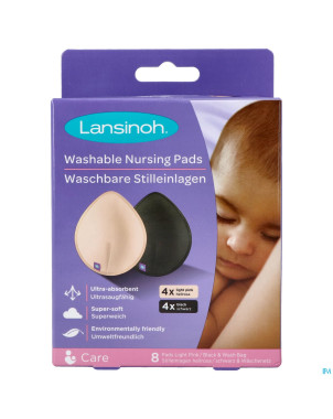 Lansinoh coussinets allaitement lavables  color  8