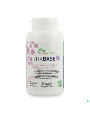 Vitabase 7.4 vitanutrics v-caps 120