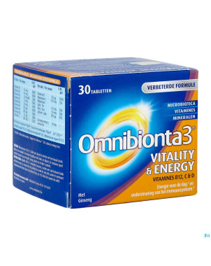 Omnibionta 3 vitality energy    comp 30