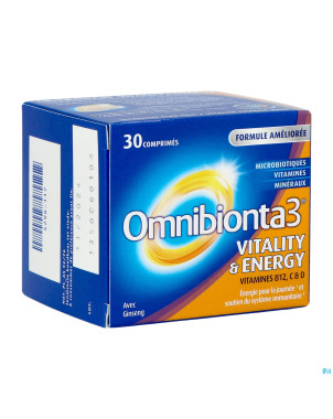 Omnibionta 3 vitality energy    comp 30