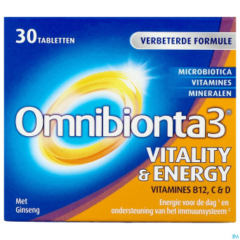 Omnibionta 3 vitality energy    comp 30