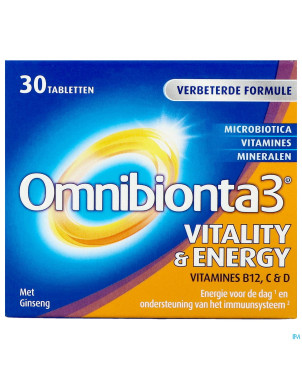 Omnibionta 3 vitality energy    comp 30