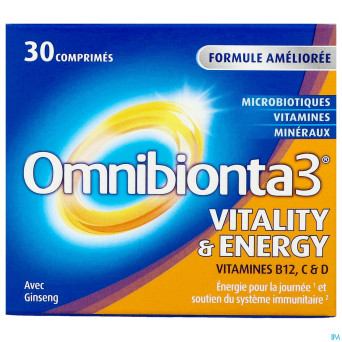 Omnibionta 3 vitality energy    comp 30