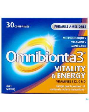 Omnibionta 3 vitality energy    comp 30