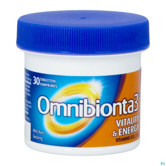 Omnibionta 3 vitality energy    comp 30