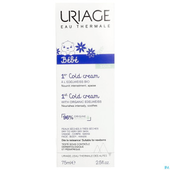 Uriage 1ere cold cream    75ml