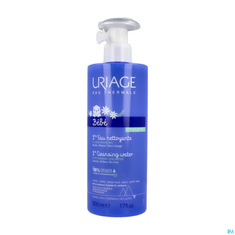 Uriage bb 1ere eau nettoyante 500ml