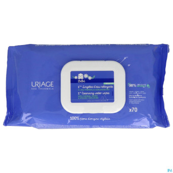 Uriage 1ere lingettes nettoyant  70