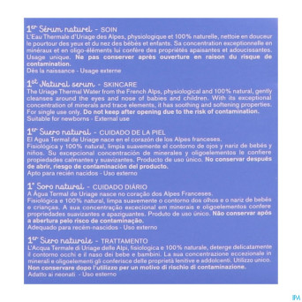 Uriage bb 1er serum naturel  15x5ml