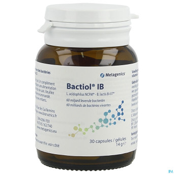 Bactiol ib caps 30 28121 metagenics