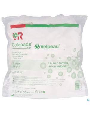 Cotopads velpeau 5x5cm sach 500 90000