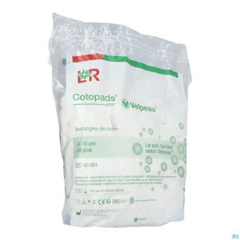 Cotopads velpeau 8x10cm sach 200 90001