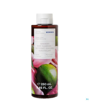 Korres kb gel dche nett.corps gingembre lime 250ml